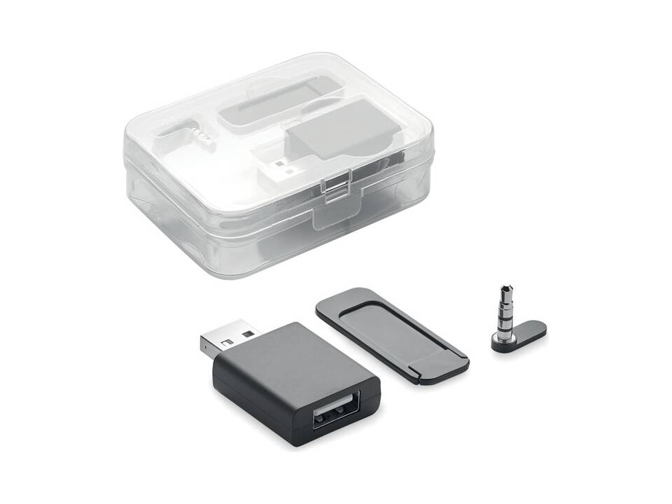 Webcam, data and audio blocker 2