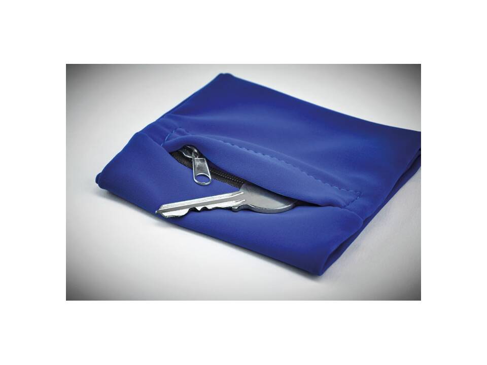 Zippered lycra wristband 10