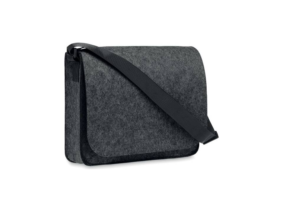 RPET felt messenger or laptop bag 10