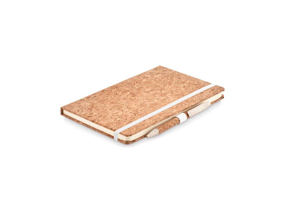 A5 cork notebook and pen set 11
