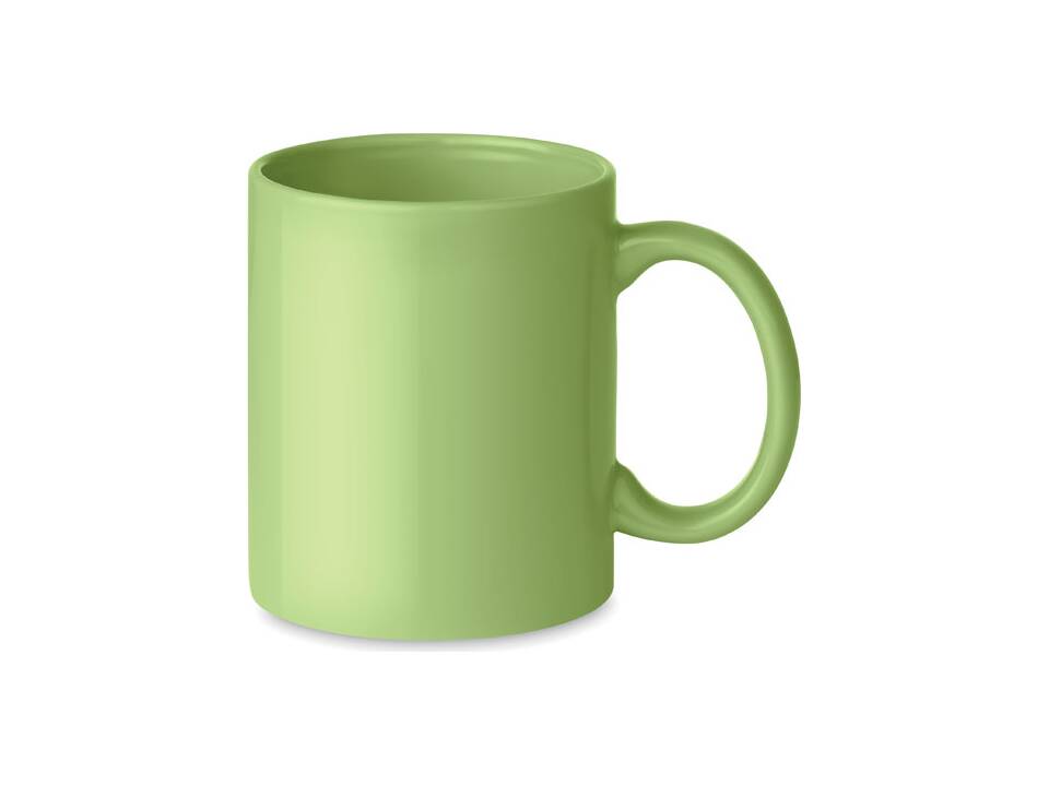 Coloured ceramic mug 300ml 24