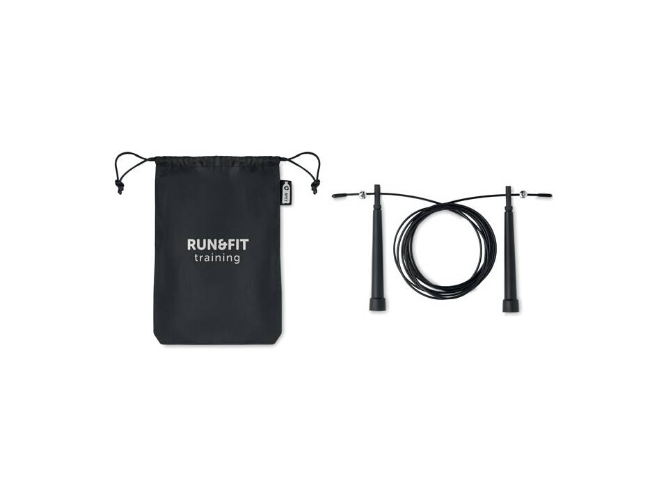 Speed jumping rope RPET pouch 3