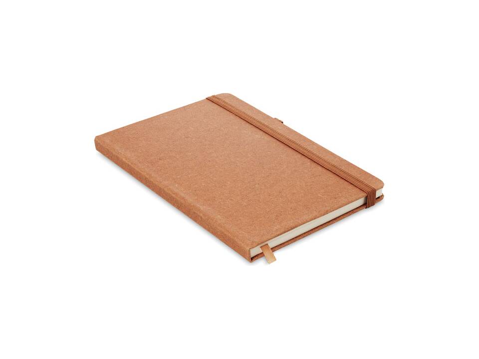 Recycled PU A5 lined notebook