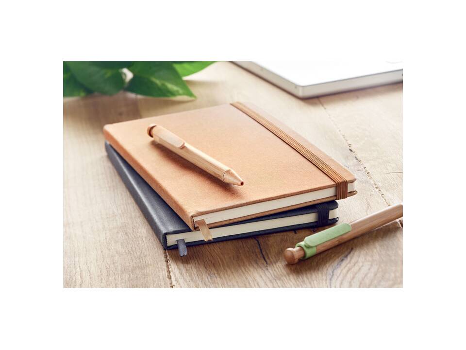 Recycled PU A5 lined notebook 5