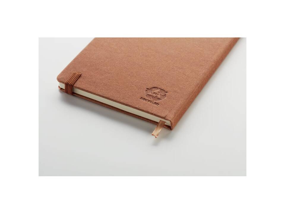 Recycled PU A5 lined notebook 6