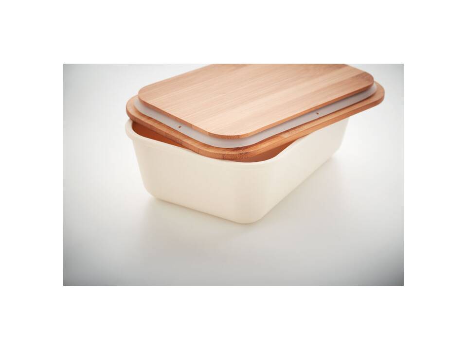 Lunch box with bamboo lid 22