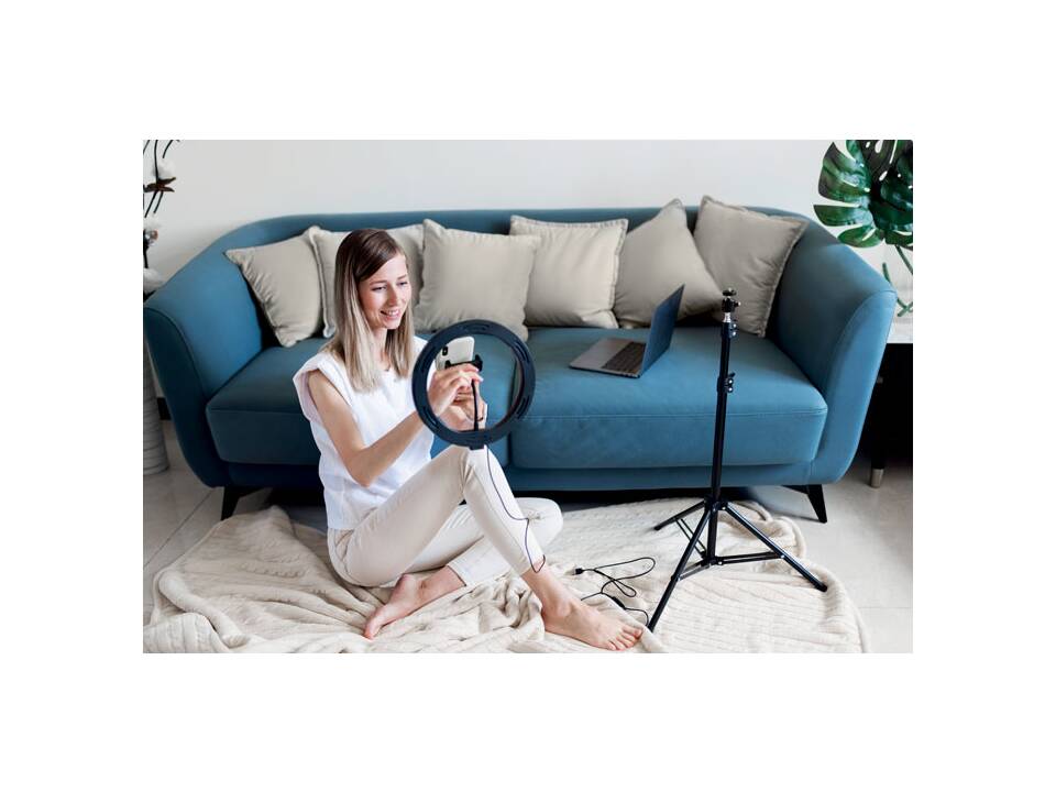 26 cm LED ring light set 6