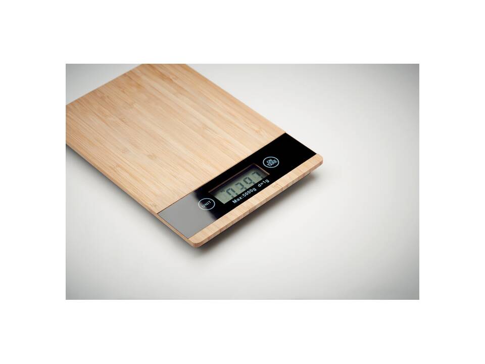 Bamboo digital kitchen scale 5