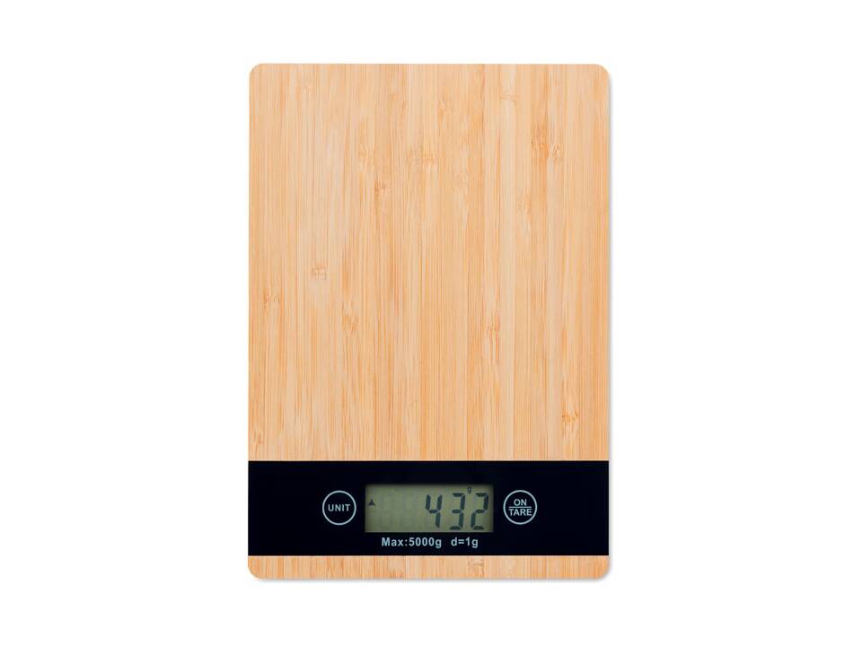 Bamboo digital kitchen scale 2