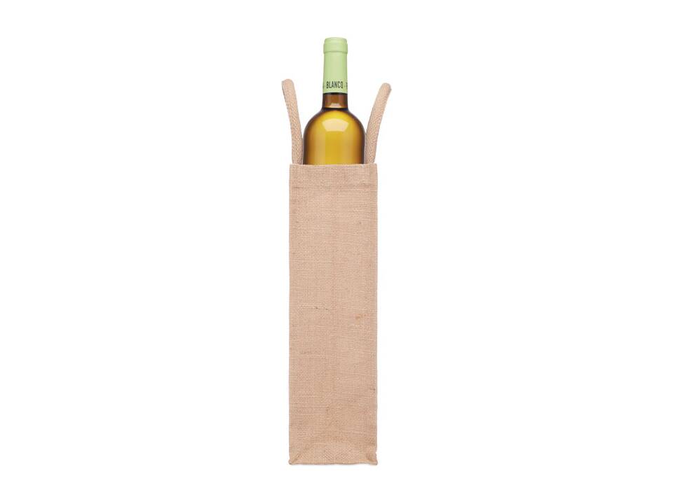 Jute wine bag for one bottle 5