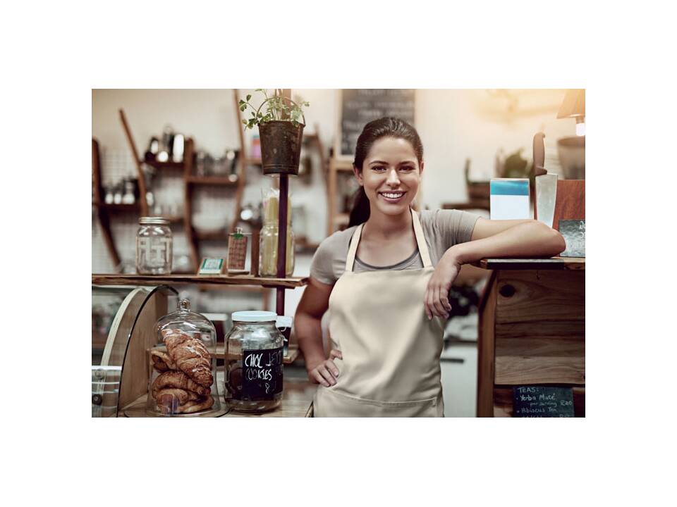 Organic cotton apron 200 gr/m² 4