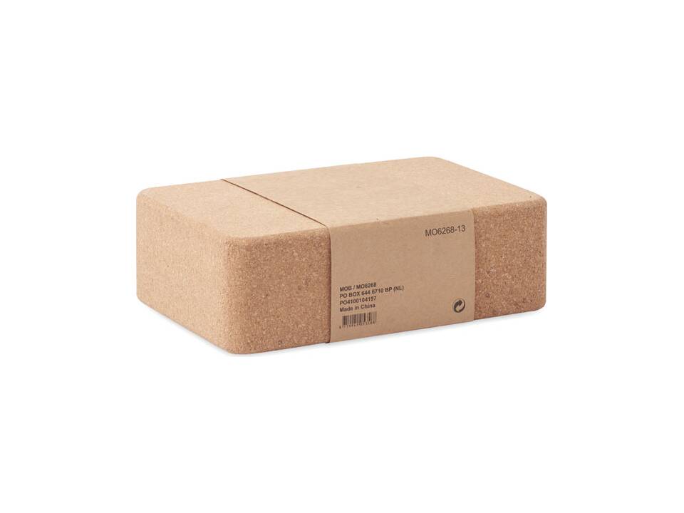 Cork yoga brick 5