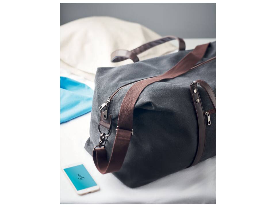 Weekend bag in canvas 450gr/m² 5