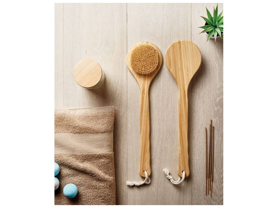 Bamboo bath brush 5