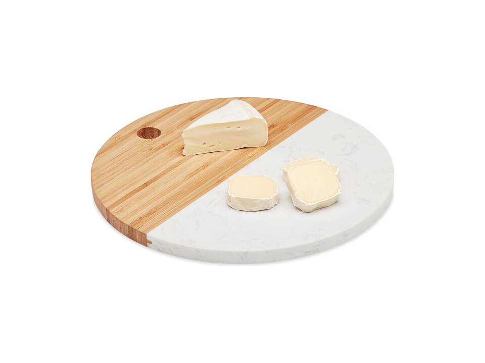 Marble / Bamboo serving board 2