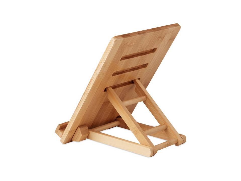 Bamboo tablet stand 3