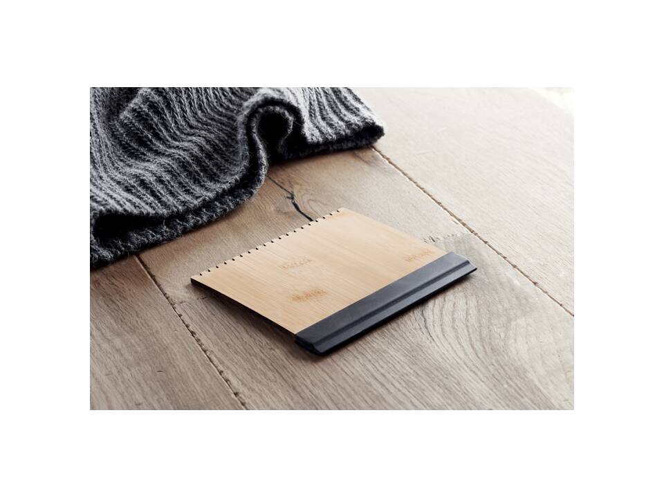Bamboo ice scraper 1