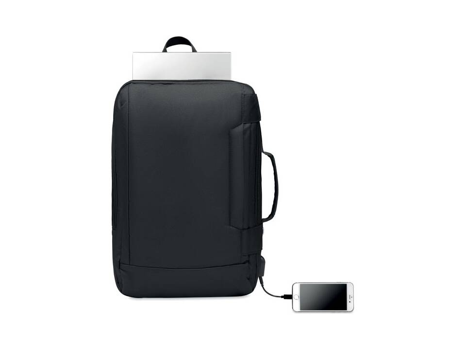 Computer backpack in 300D RPET 2