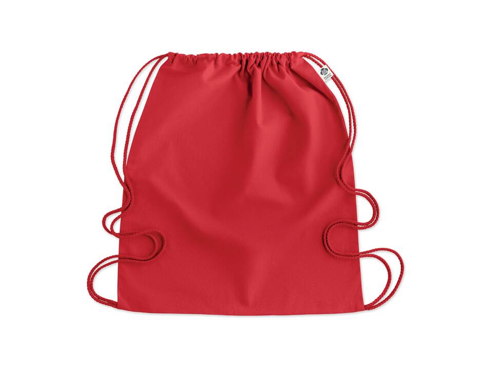 Organic cotton drawstring bag 10