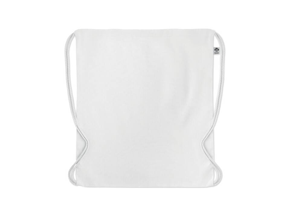 Organic cotton drawstring bag 12