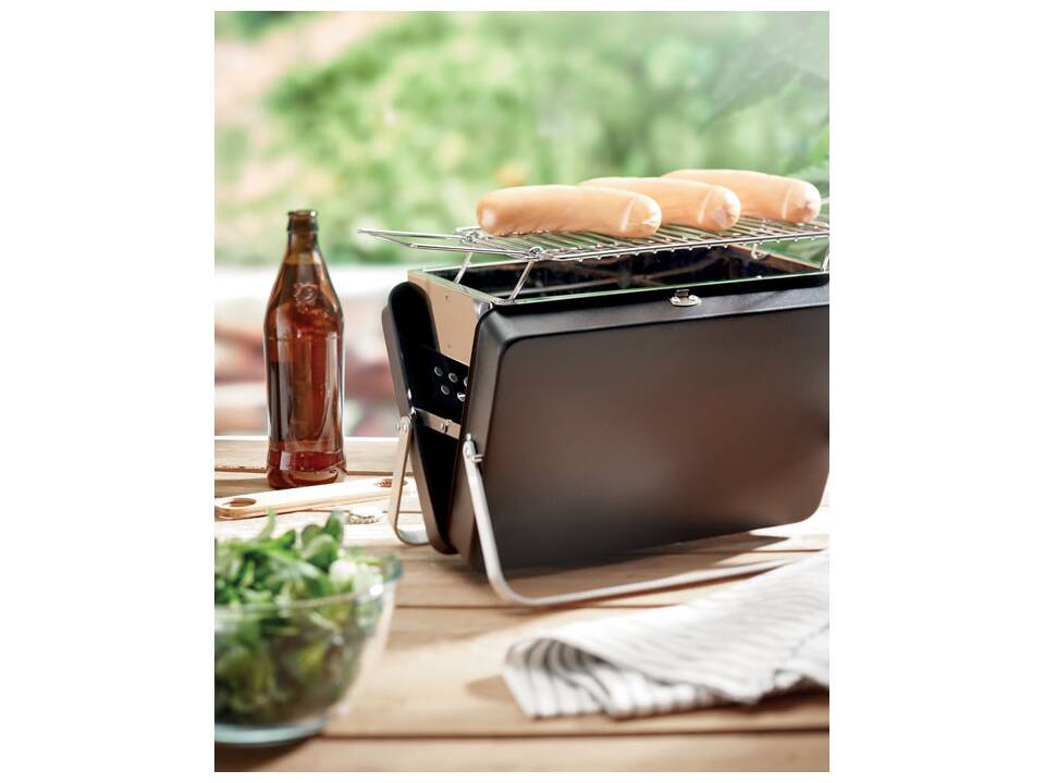 Portable barbecue and stand 6