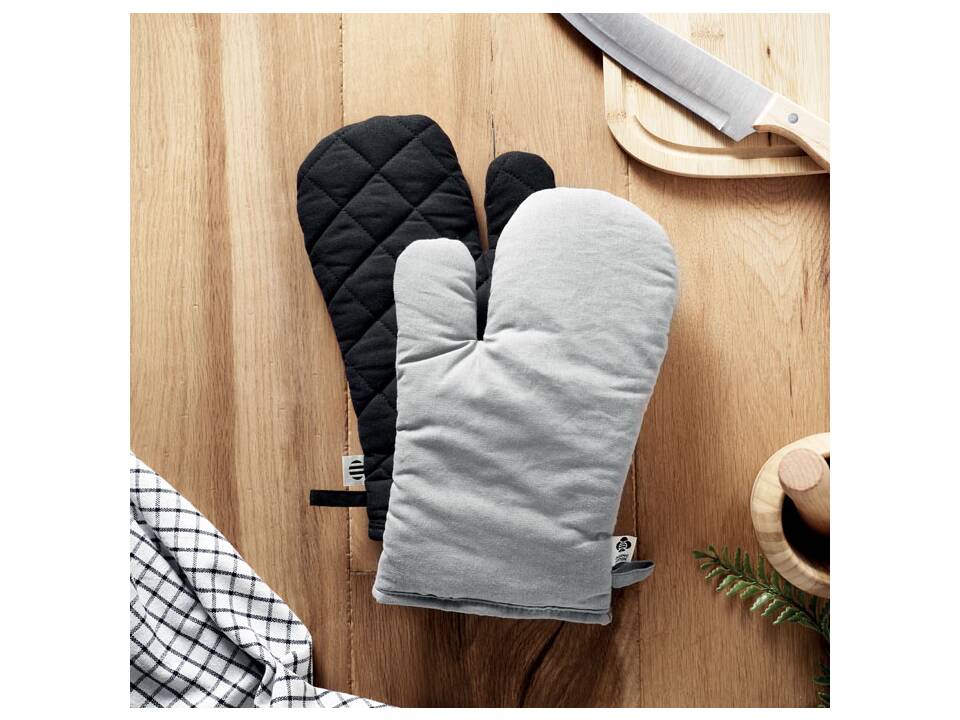 Organic cotton oven glove 11