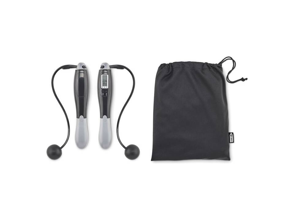 Cordless digital jumping rope