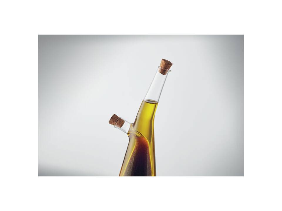 Glass oil and vinegar bottle 2