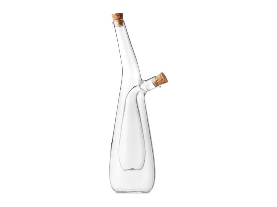 Glass oil and vinegar bottle 4
