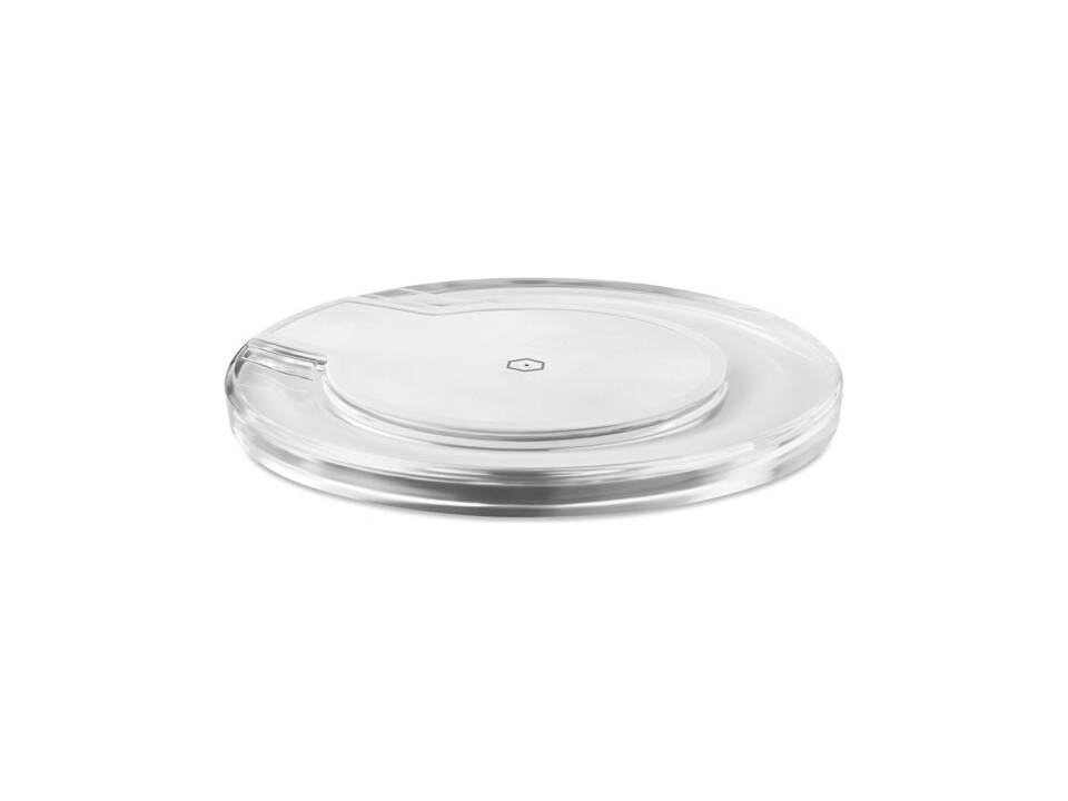 Round wireless charging pad