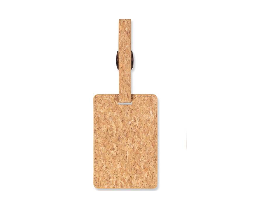 Cork luggage tag 4
