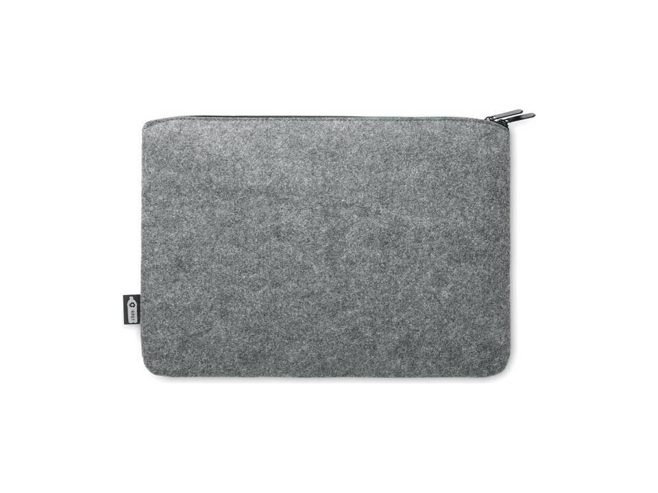 RPET felt zipped laptop bag 3