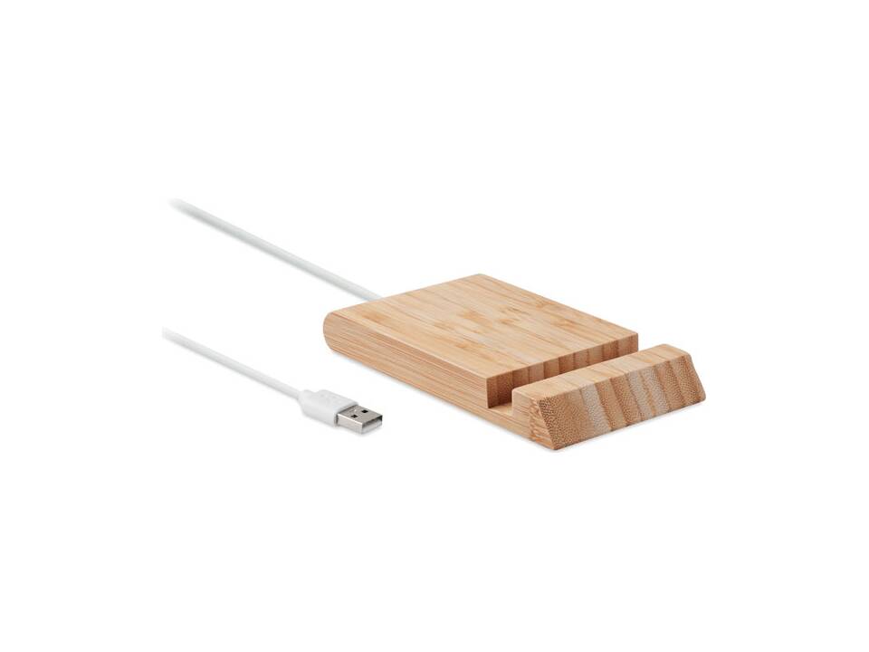 Bamboo wireless charger 10W 2