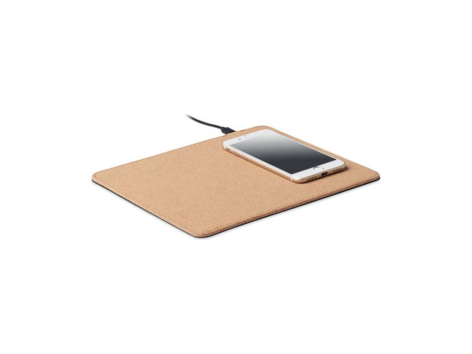 Cork mouse pad charger 10W 5