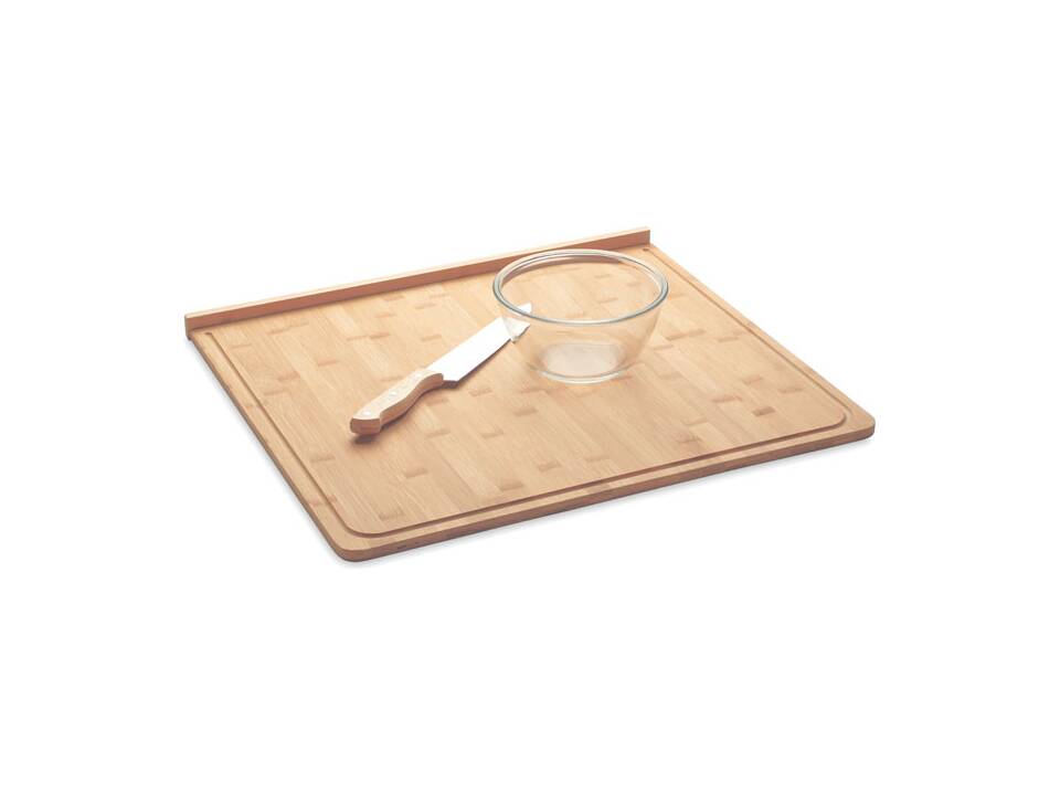 Large bamboo cutting board 4
