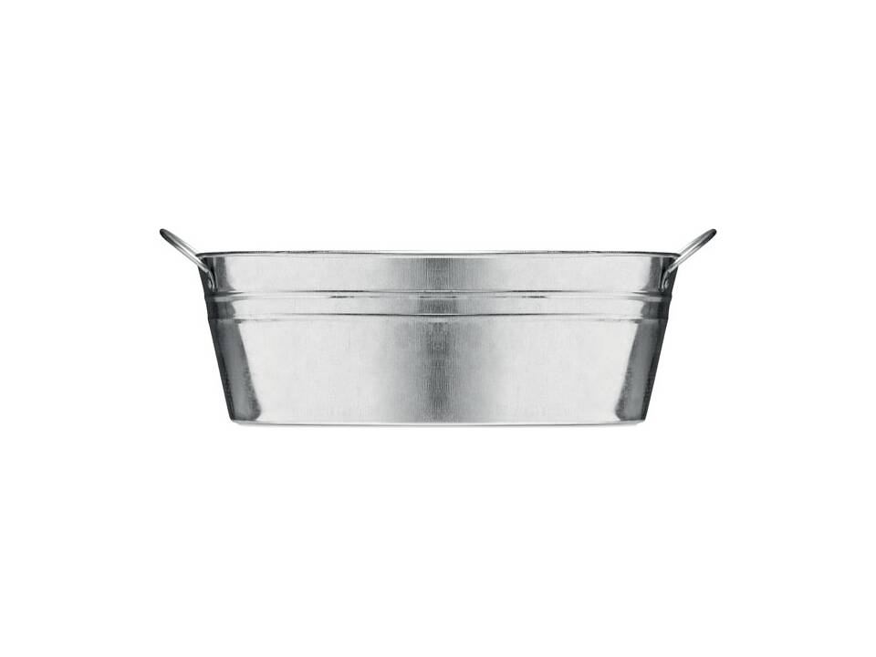 Zinc tub with 3 herbs seeds 2