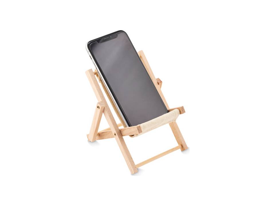 Deckchair-shaped phone stand 14