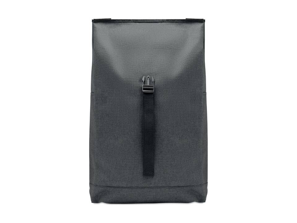 600 D RPET 2 tone backpack 2