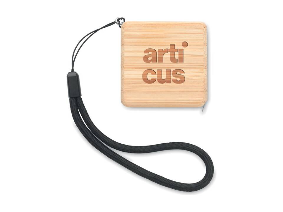 Measuring tape in bamboo 1m 1