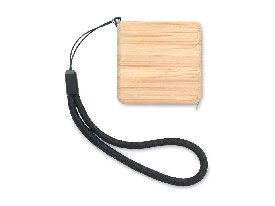 Measuring tape in bamboo 1m 2