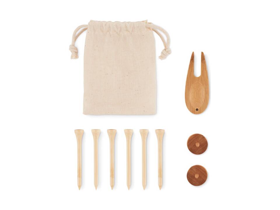 Golf accessories set in pouch 4