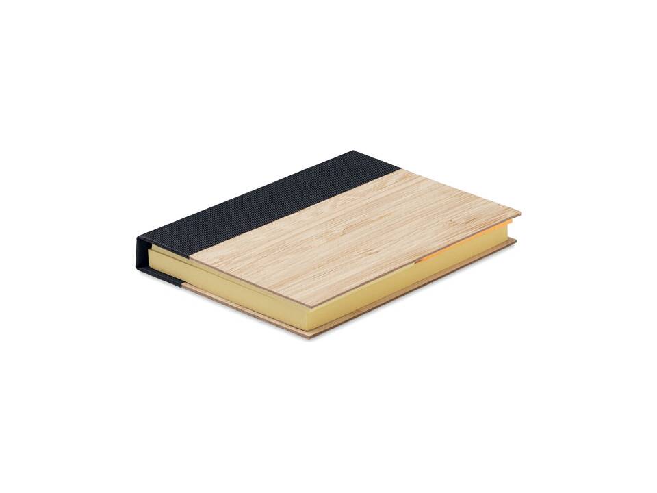 Sticky notes set bamboo cover 4