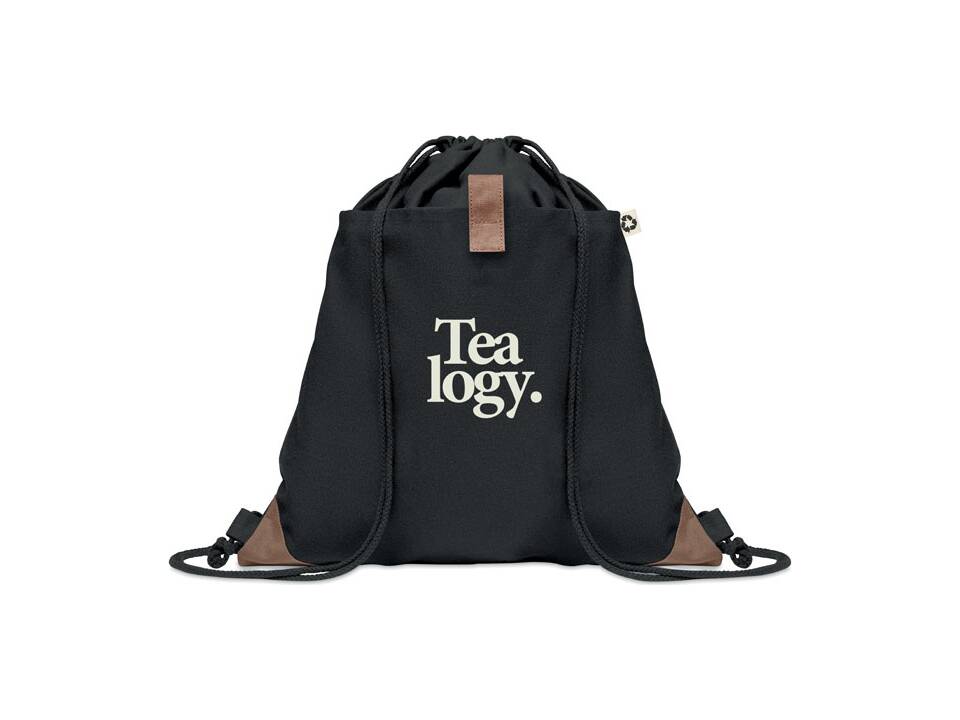 Recycled cotton drawstring bag 26