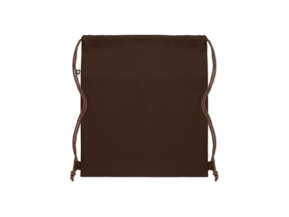 Recycled cotton drawstring bag 16