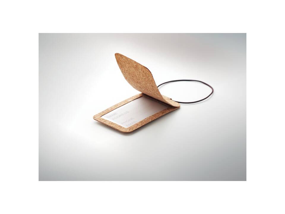 Cork luggage tag 5