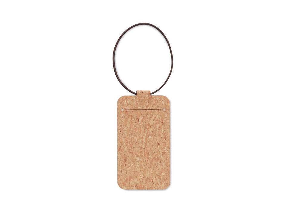 Cork luggage tag 4