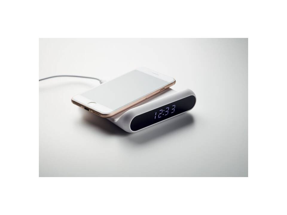 Wireless charger and LED clock 6