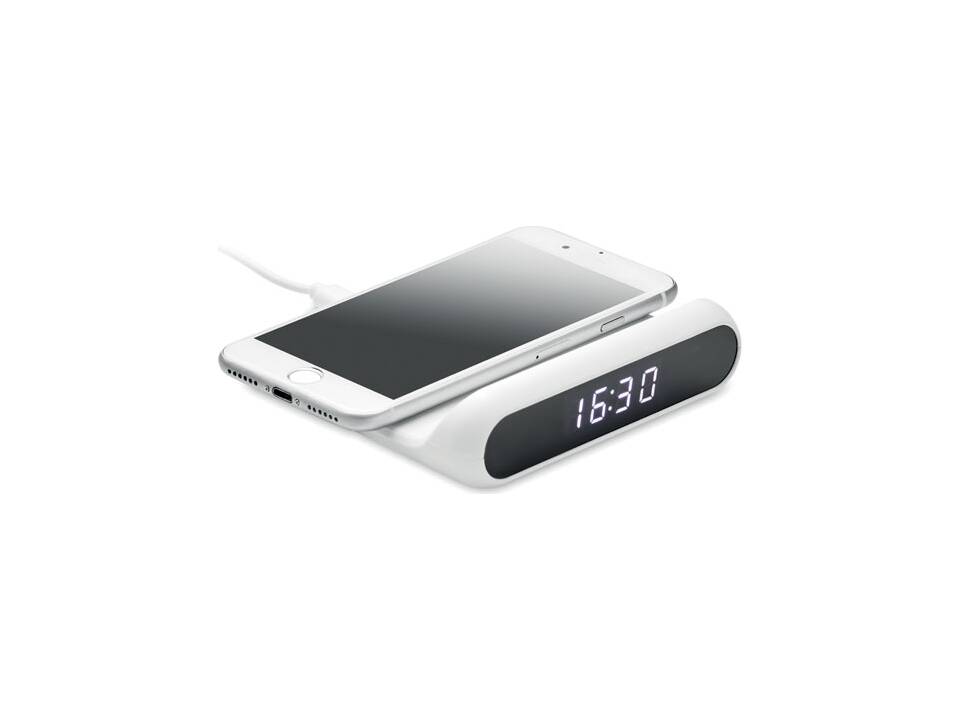 Wireless charger and LED clock 1