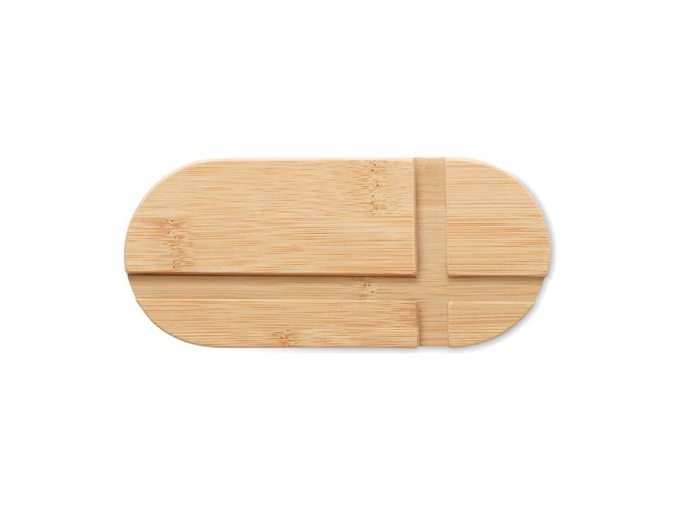 Bamboo tablet/smartphone stand 2