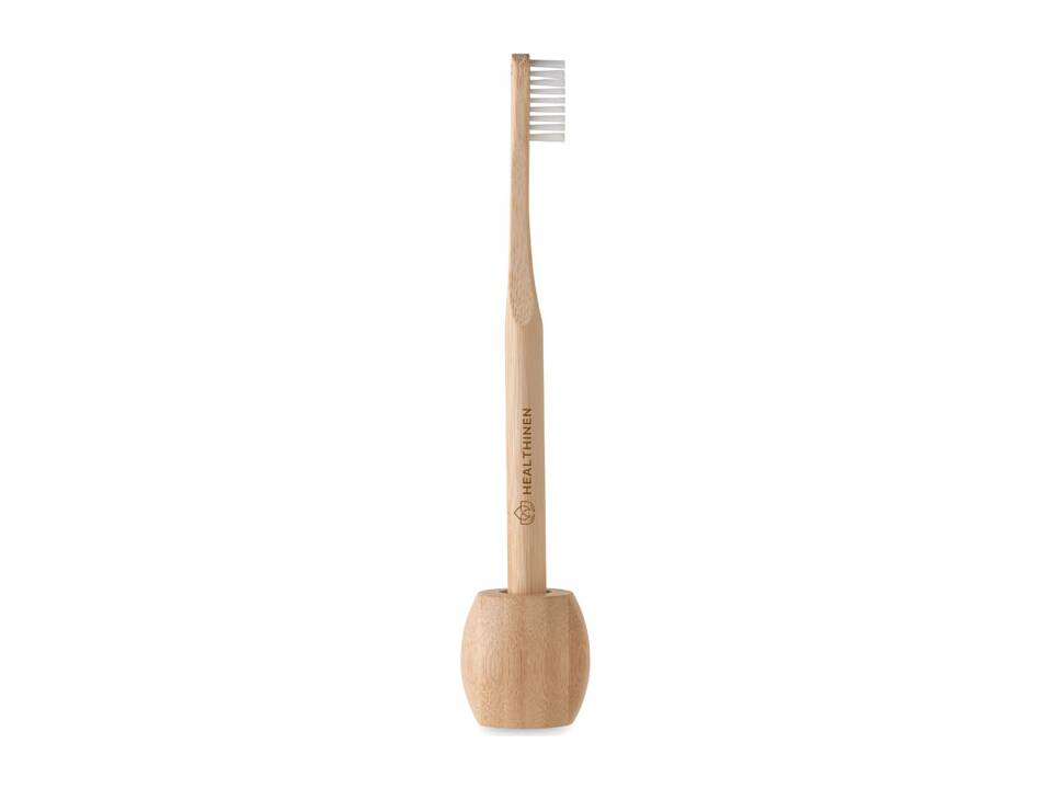 Bamboo tooth brush with stand 5
